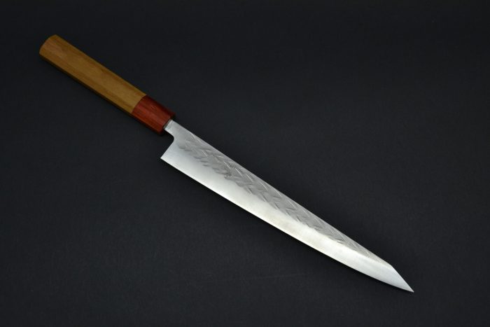 Tadafusa SLD Hammer Tone Sujihiki 240mm - Image 6