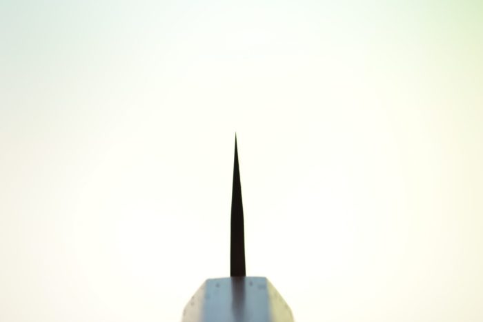 Tadafusa SLD Hammer tone Ψηλό μαχαίρι κουζίνας 105 mm - Image 6