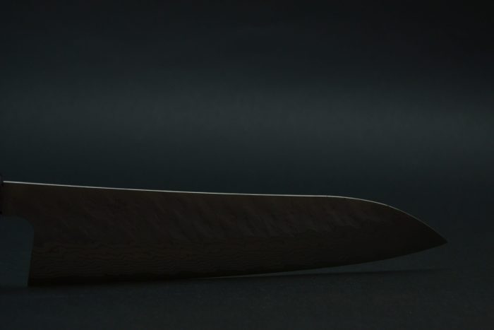 Nigara VG-10 Damascus Tsuchime Gyuto 240mm - Image 6