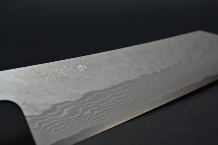 Nigara VG-10 Damascus Tsuchime Kiritsuke 210mm - Image 5