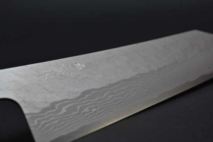 Nigara VG-10 Damascus Tsuchime Kiritsuke 210mm - Image 5