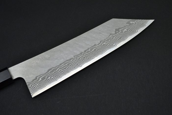 Nigara VG-10 Damascus Tsuchime Kiritsuke 210mm - Image 7