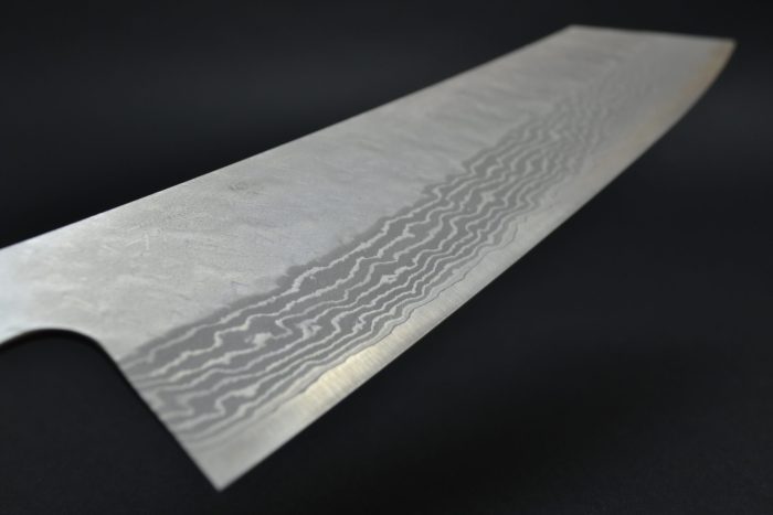 Nigara VG-10 Damascus Tsuchime Kiritsuke 240mm - Image 2