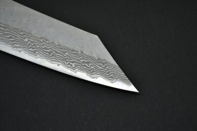 Nigara VG-10 Damascus Tsuchime Kiritsuke 240mm - Image 6