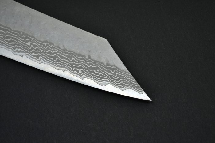 Nigara VG-10 Damascus Tsuchime Kiritsuke 240mm - Image 6