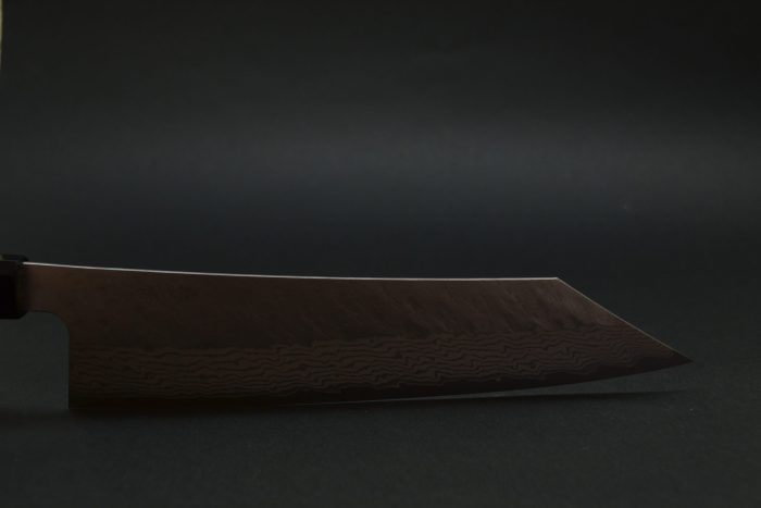 Nigara VG-10 Damascus Tsuchime Kiritsuke 240mm - Image 4