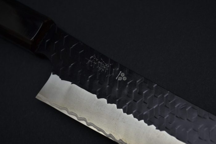 Nigara Tsuchime / Kurouchi Sakimaru Sujihiki 300mm - Image 7