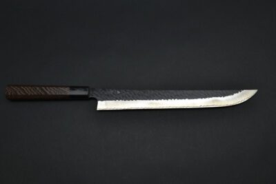Nigara Tsuchime / Kurouchi Sakimaru Sujihiki 300mm - Image 5