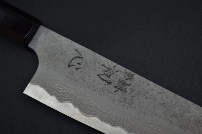 Hatsukokoro / Nigara Ryusui Damascus Gyuto 210mm - Image 12