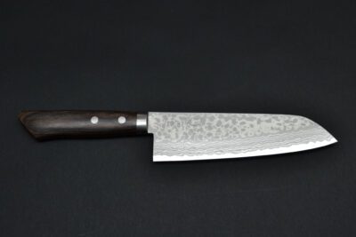 Masutani Damascus Santoku 170mm - Scotch - Image 2