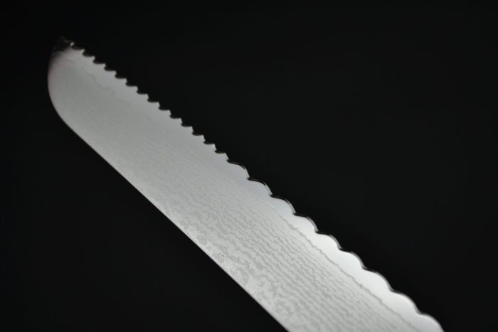 Shizu Hamono Miyako Bread knife SOFT 230mm - Image 4