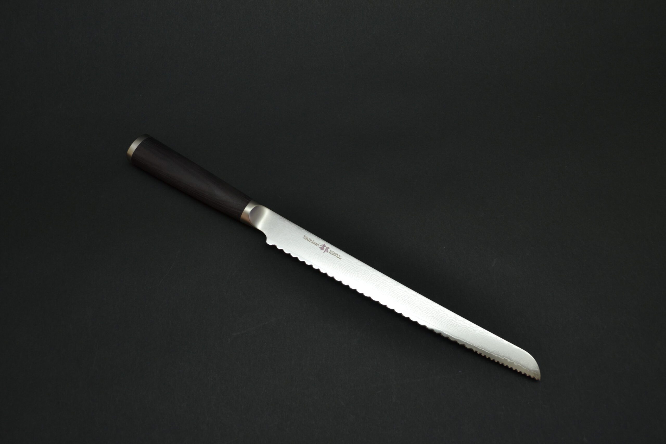 Shizu Hamono Miyako Bread knife SOFT 230mm - Image 3