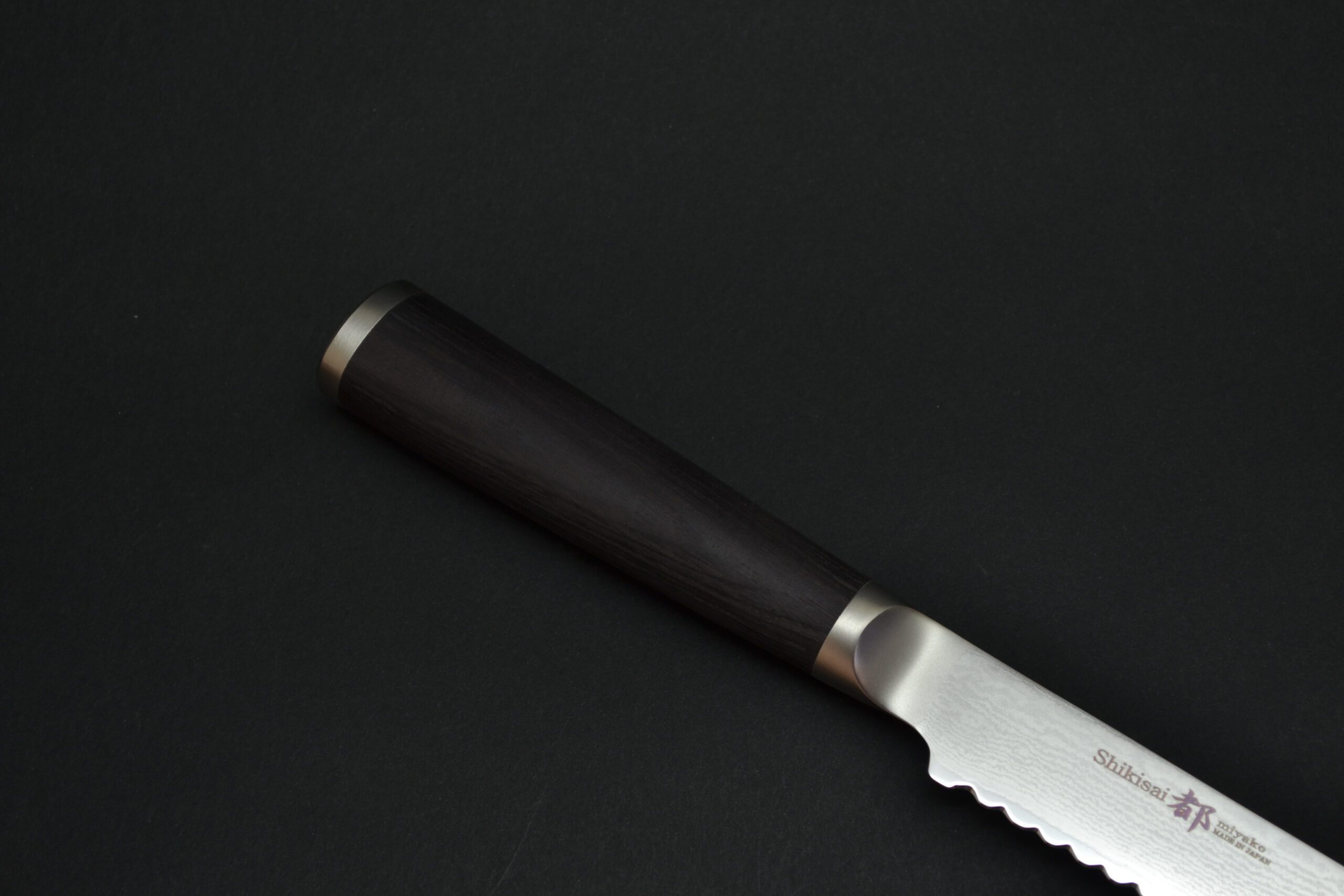 Shizu Hamono Miyako Bread knife SOFT 230mm - Image 2