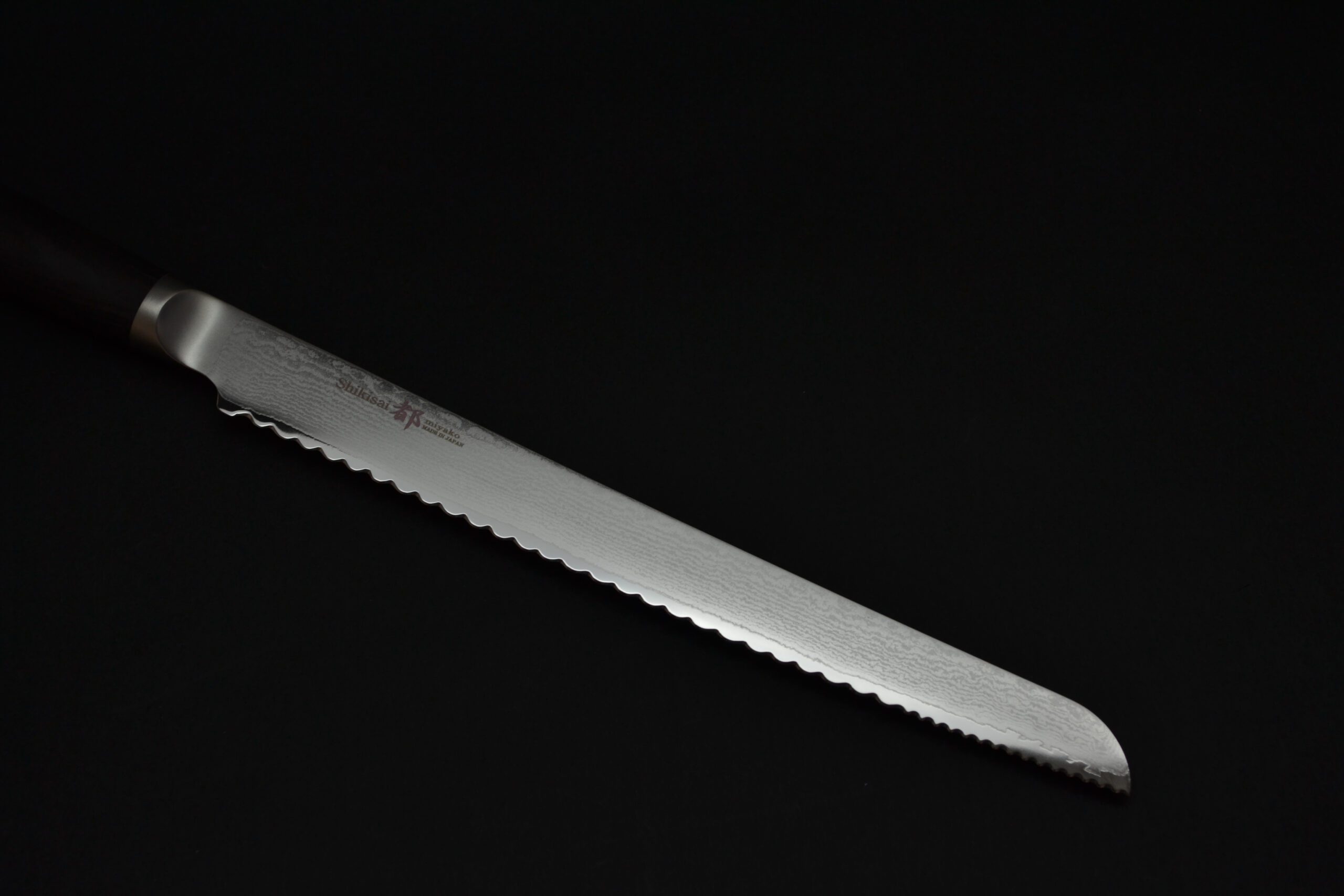 Shizu Hamono Miyako Bread knife SOFT 230mm - Image 10