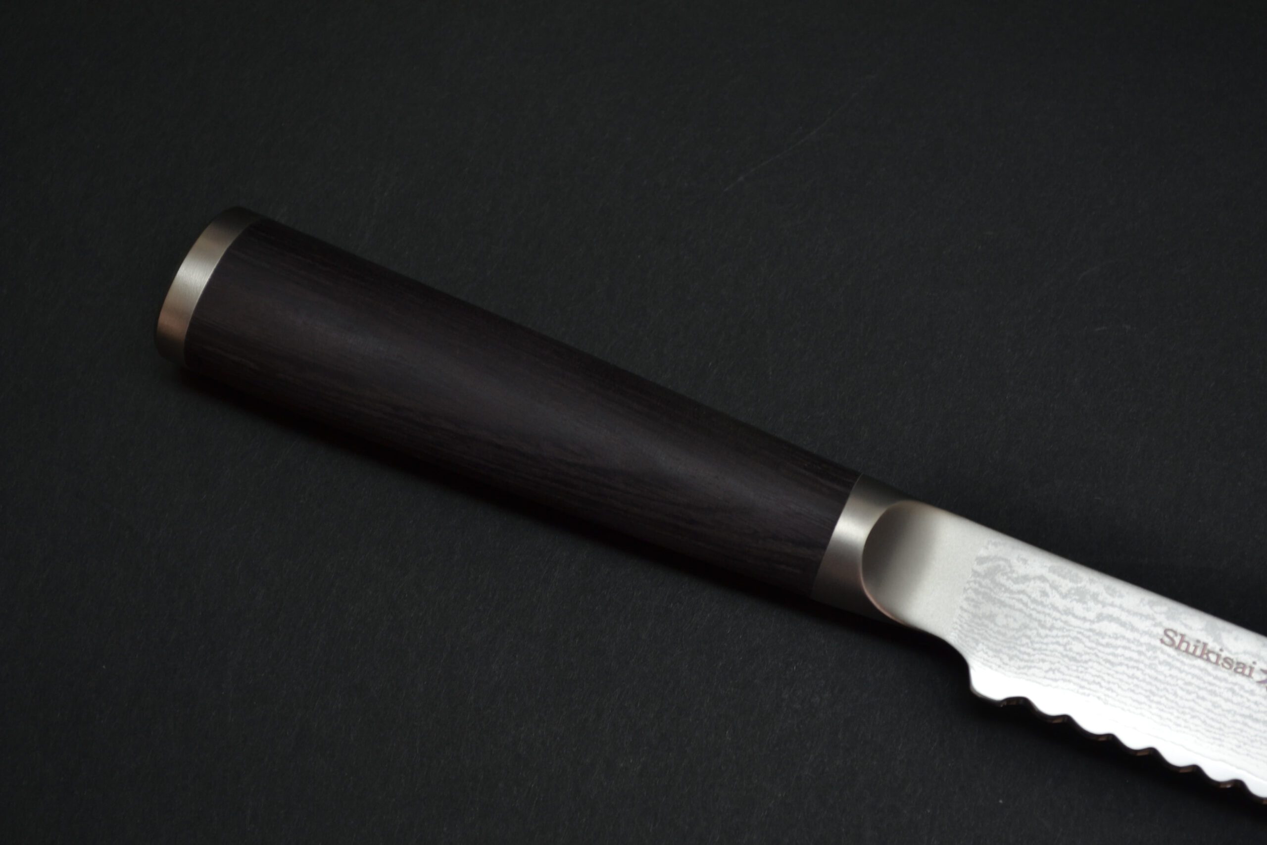Shizu Hamono Miyako Bread knife SOFT 230mm - Image 8