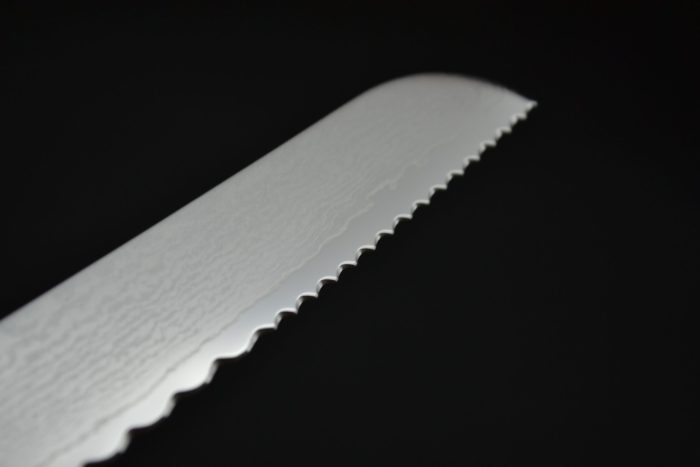 Shizu Hamono Miyako Bread knife SOFT 230mm - Image 6