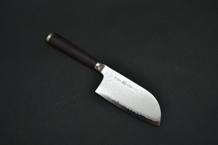 Shizu Hamono Miyako Mini Cleaver 120mm - Image 3