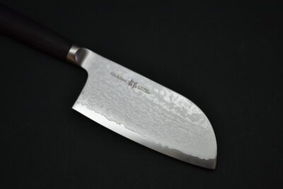 Shizu Hamono Miyako Mini Cleaver 120mm - Image 5