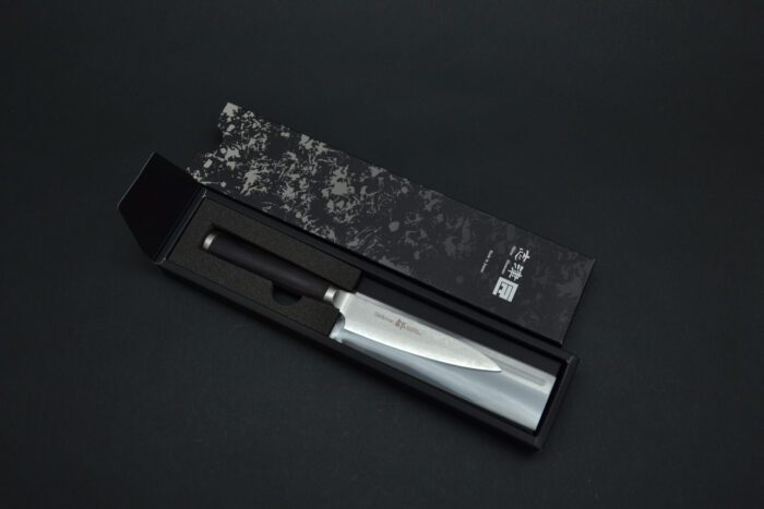 Shizu Hamono Miyako Petty 110mm - Image 6