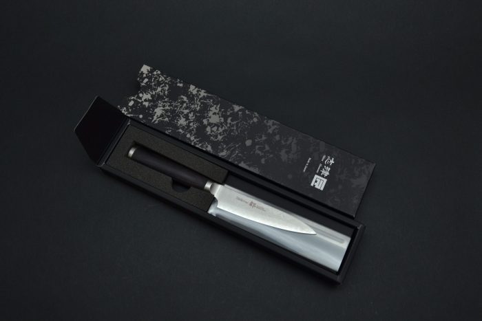 Shizu Hamono Miyako Petty 110mm - Image 6