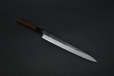 Hatsukokoro Shirasagi Kurouchi Yanagiba 300mm - Image 9
