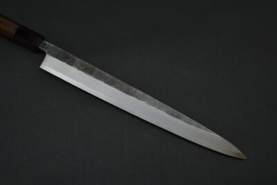 Hatsukokoro Shirasagi Kurouchi Yanagiba 300mm - Image 7