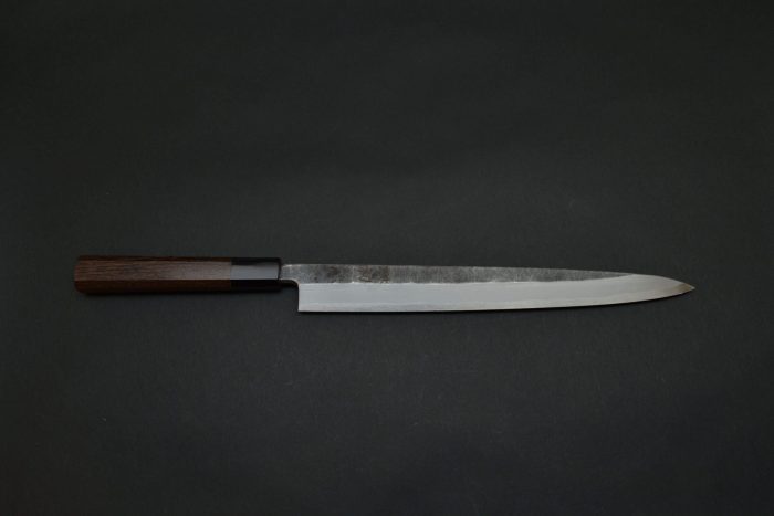 Hatsukokoro Shirasagi Kurouchi Yanagiba 300mm - Image 6
