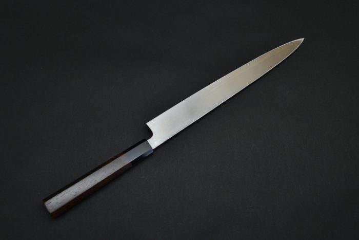 Hatsukokoro Shirasagi Kurouchi Yanagiba 300mm - Image 5