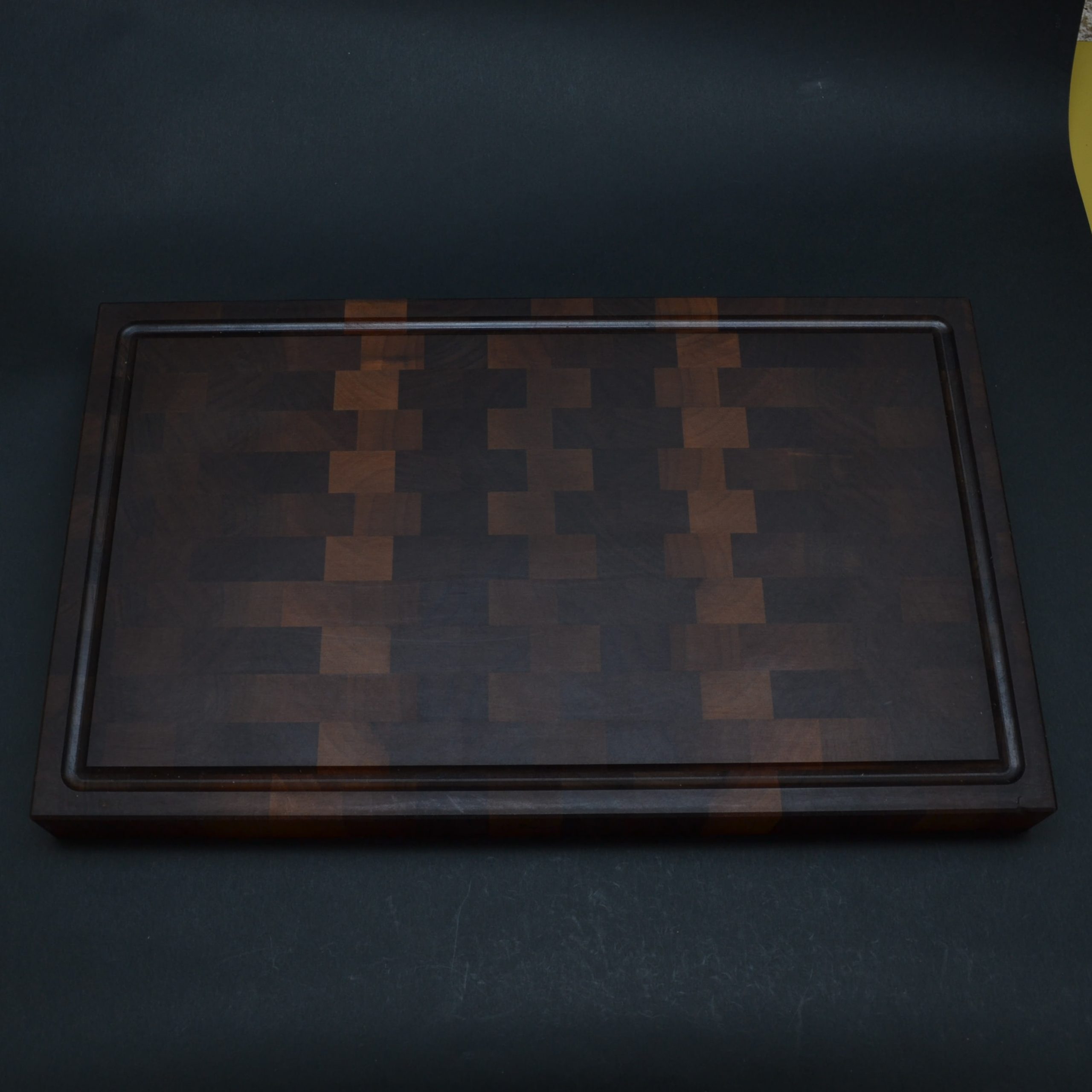 WL1 Cutting Board End Grain 50x30x4 – Walnut (4) Cutting Board End Grain 50x30x4 – WL1 - Image 1