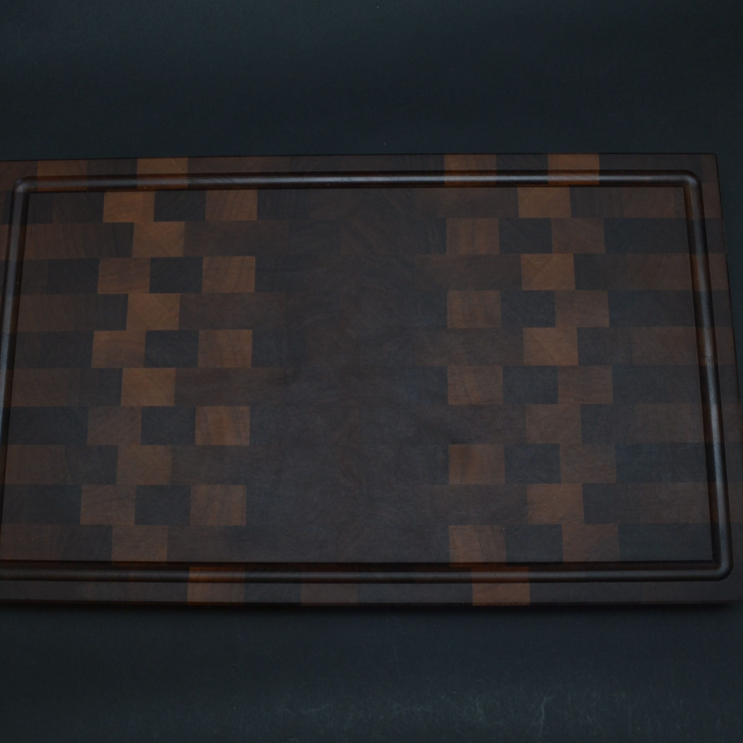 WL6 Cutting Board End Grain 50x30x4 – Walnut (3) Cutting Board End Grain 50x30x4 – WL6 - Image 1
